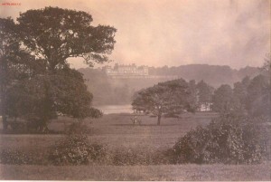 Roger Fenton image of Harewood from the south