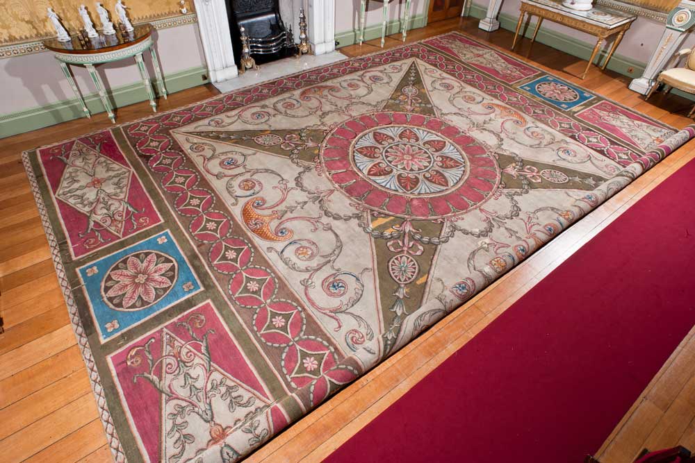 Harewood House has an axminster carpet