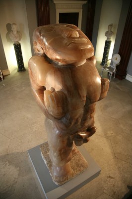 This sculpture can only be housed in the Entrance Hall due to its heavy weight