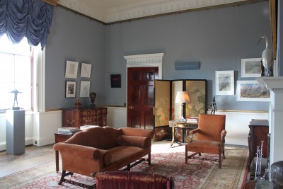 Lord Harewood's Sitting Room at Harewood House in Yorkshire