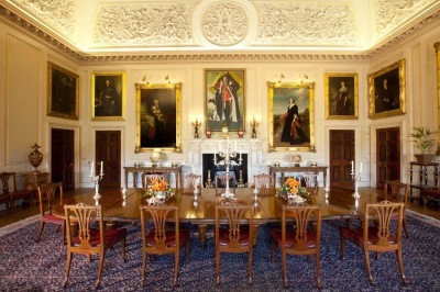 The State Dining Room is still used for private functions and diners.