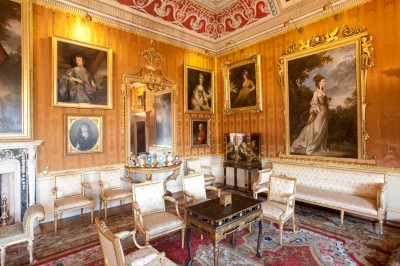A beautifully grand room at Harewood open to the public