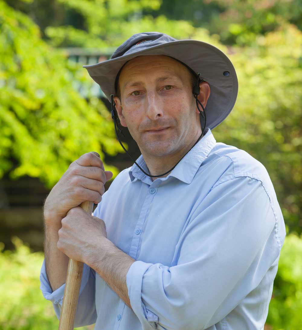 Trevor Nicholson, Head Gardener at Harewood House