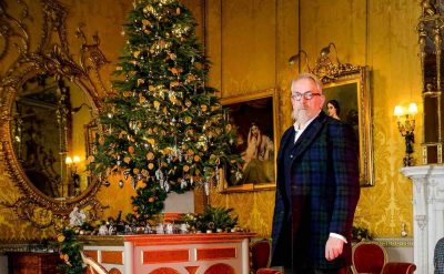 Michael Howells creating a Victorian Christmas at Harewood House