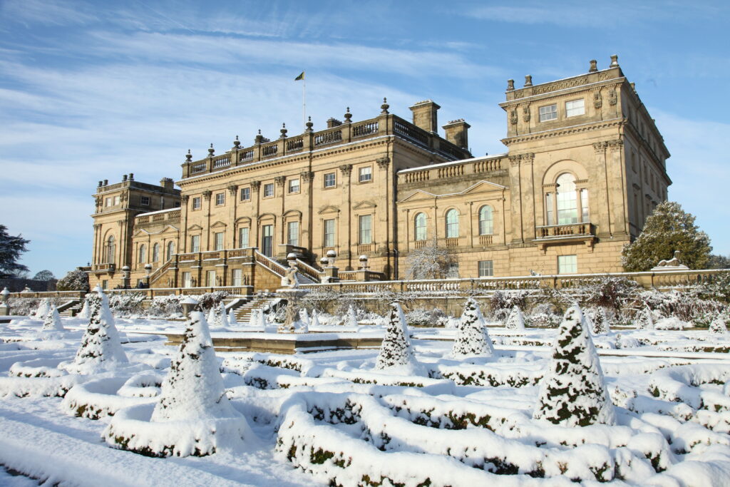 The Terrace in snow credit Harewood House Trust (3)