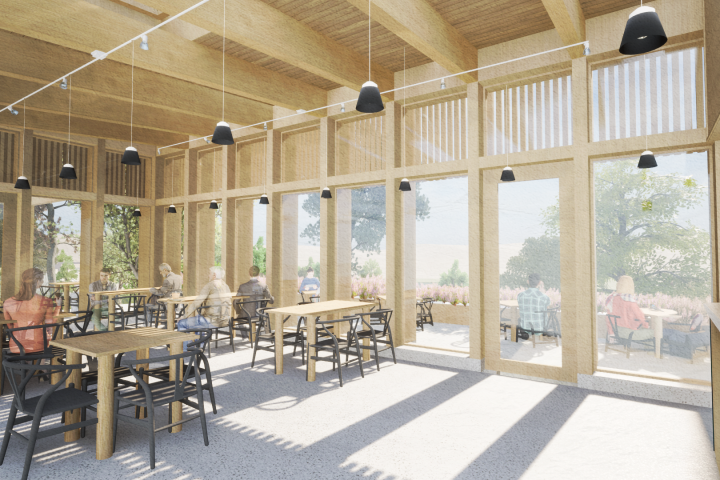 Bauman Lyons Concept for the new Bakehouse Visitor Centre