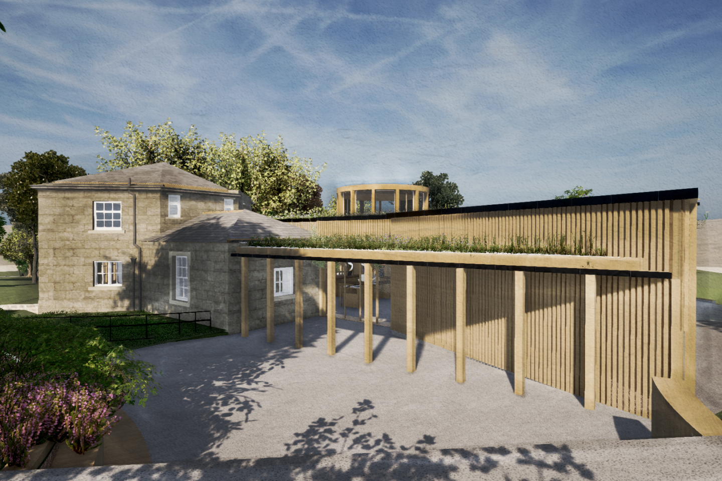 Bauman Lyons Concept for the new Bakehouse Visitor Centre