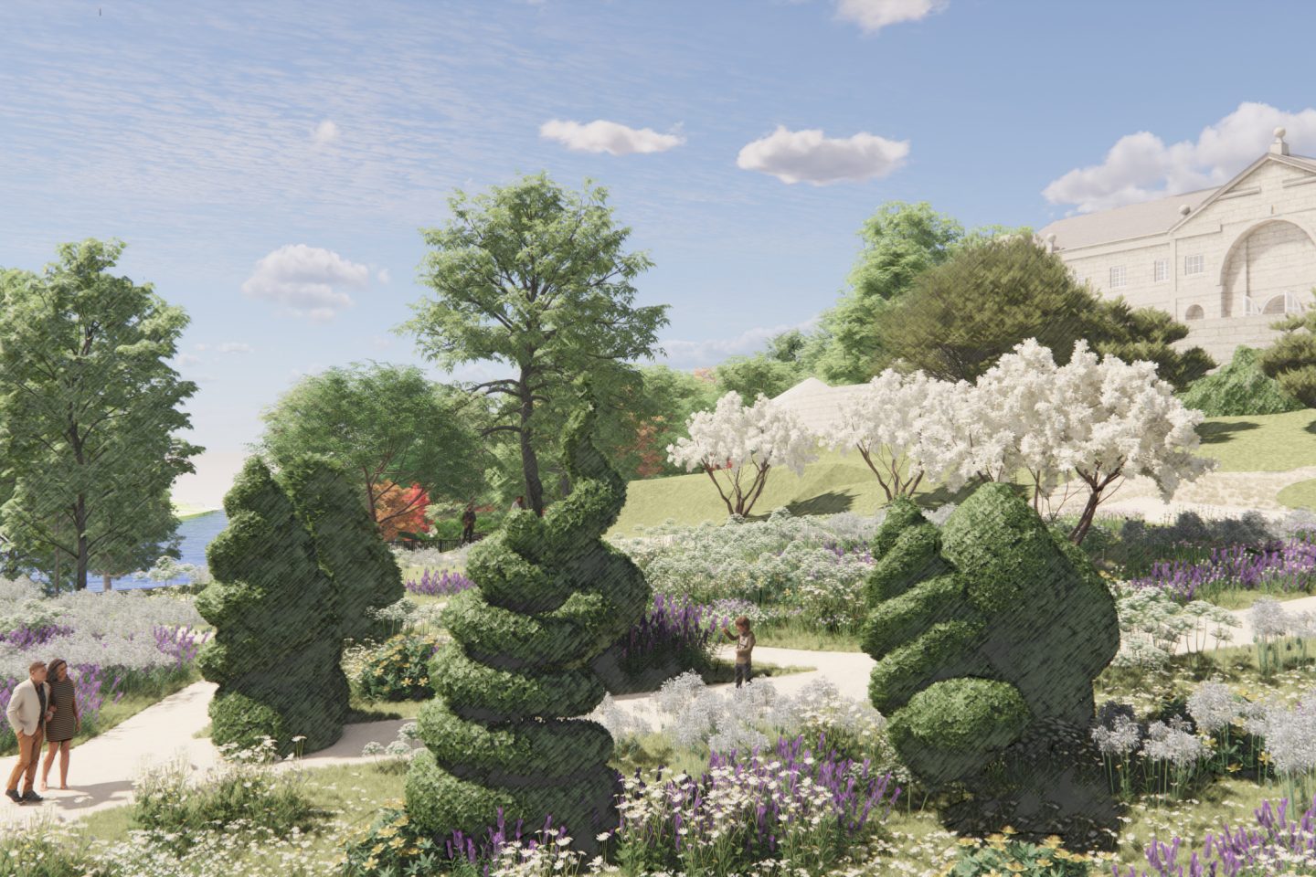 Artist Impression for South Garden
